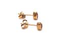 9ct Yellow Gold Ruby Stud Earrings