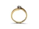 18ct Yellow Gold Diamond Solitaire Ring