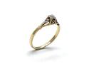 18ct Yellow Gold Diamond Solitaire Ring