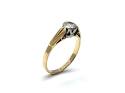 18ct Yellow Gold Diamond Solitaire Ring