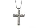 Platinum Diamond Cross & Chain