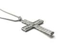 Platinum Diamond Cross & Chain