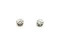 9ct Yellow Gold CZ Stud Earrings 6mm