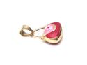 9ct Yellow Gold Enamel handbag Pendant