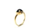 9ct Yellow Gold Cats Eye Enstatite Ring