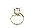 9ct Yellow Gold Topaz Solitaire Ring