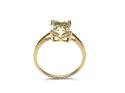 9ct Canary Kunzite Solitaire Ring