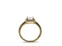 9ct Yellow Gold Zircon Ring