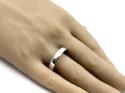 9ct White Gold Wedding Ring 6mm