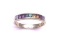 14ct Multi Stone Eternity Ring