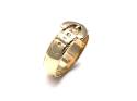 9ct Yellow Gold Buckle Ring