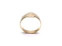 9ct Yellow Gold Buckle Ring