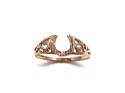 9ct Yellow Gold Horseshoe Ring