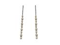 9ct Rose Gold Diamond Earrings