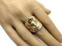 9ct Yellow Gold Horse Saddle Ring