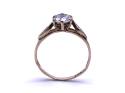 9ct Yellow Gold CZ Solitaire Ring