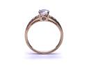 9ct Yellow Gold CZ Solitaire Ring