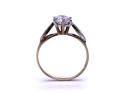 9ct Yellow Gold CZ Solitaire Ring