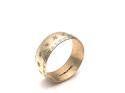 9ct Yellow Gold Patterned Wedding Ring