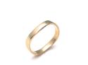 9ct Yellow Gold Wavey Wedding Ring