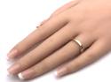 9ct Yellow Gold Wavey Wedding Ring