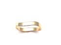 9ct Yellow Gold Wavey Wedding Ring