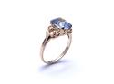 9ct Yellow Gold Spinel Solitaire Ring