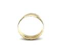 9ct Yellow Gold Patterned Wedding Ring