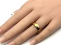 9ct Yellow Gold Patterned Wedding Ring