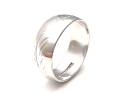 9ct White Gold Wedding Ring 7mm