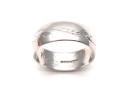 9ct White Gold Wedding Ring 7mm