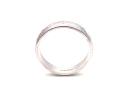 14ct White Gold Patterned Wedding Ring