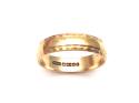 9ct Yellow Gold Wedding Ring 5mm