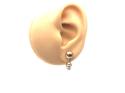 9ct Cultured Pearl Drop Stud Earrings