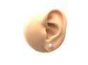 9ct Cultured Pearl Stud Earrings 4.5mm