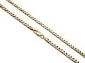 9ct Yellow Gold Flat Curb Chain