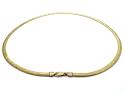 9ct Yellow Gold Fancy Collar Necklet