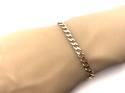 9ct Yellow Gold Curb Bracelet 8 1/2 in