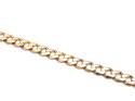 9ct Yellow Gold Curb Bracelet 8 1/2 in