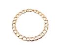 9ct Yellow Gold Curb Bracelet 8 inch