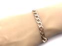 9ct Yellow Gold Curb Bracelet 8 inch