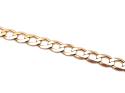 9ct Yellow Gold Curb Bracelet 8 inch