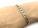 9ct Yellow Gold Curb Bracelet 9 inch