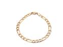 9ct Figaro Bracelet 7 1/2 inches