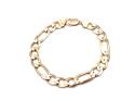 9ct Chunky Figaro Bracelet 9 1/2 inch