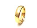 Tungsten Carbide Gold Coloured IP Plating Ring 7mm