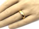 Tungsten Carbide Gold Coloured IP Plating Ring 7mm