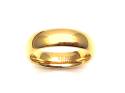 Tungsten Carbide Gold Coloured IP Plating Ring 7mm