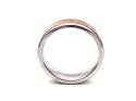 Tungsten Carbide Ring Wood Inlay 8mm