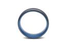 Tungsten Carbide Black & Blue IP Plating Band